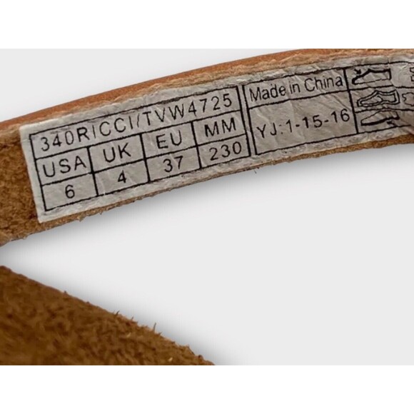 Vionic Flip Flops Women 6 Brown Pink‎ Rest Ricci Thong Sandals Leather Beaded - Picture 7 of 13